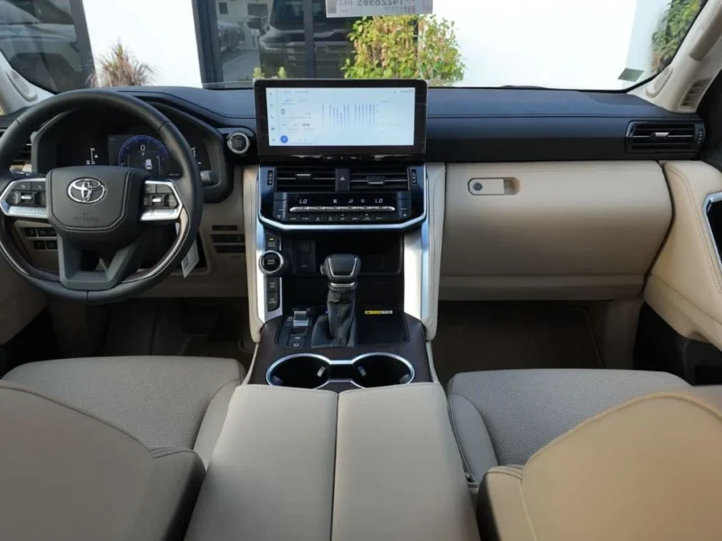 2026 Toyota Land Cruiser GXR 3.5L Twin-Turbo 6 Cylinders Petrol Engine Black Beige SUV GCC