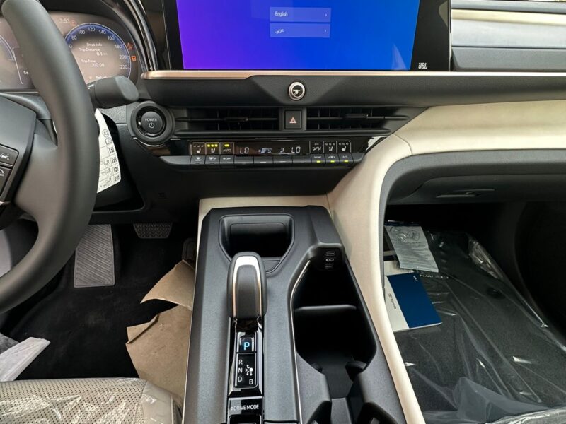 2023 Toyota Crown Premium Hybrid 2.5 Litres 4 Cylinders Engine Grey Beige Sedan GCC Specs