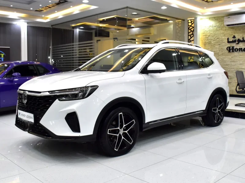 2023 MG RX5 Luxury 1.5 Litres 4 Cylinders Petrol Engine White Black Crossover GCC Specs