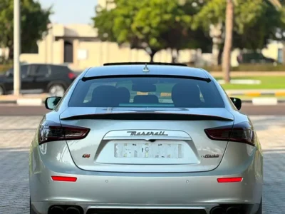2014 Maserati Ghibli S Q4 3.0 Litres V6 Twin-Turbo Petrol Engine Grey Black Sedan European Specs