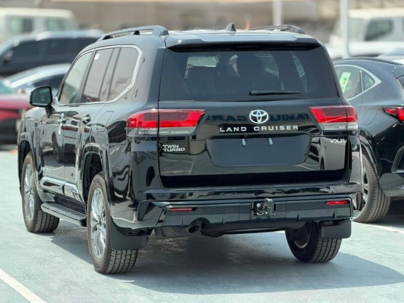 2026 Toyota Land Cruiser VXR 3.5 Litres Twin-Turbo 6 Cylinders Petrol Engine Black SUV European Specs