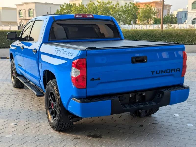 2019 Toyota Tundra Crewmax TRD Pro 8 Cylinders Petrol Engine Blue Black Pickup Truck US Specs