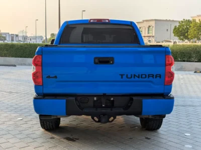 2019 Toyota Tundra Crewmax TRD Pro 8 Cylinders Petrol Engine Blue Black Pickup Truck US Specs