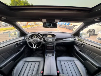 2014 Mercedes-Benz E-Class E 300 4 Cylinders Petrol Engine Silver Black Sedan Korean Specs