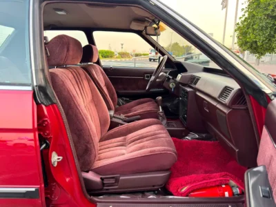 1985 Toyota Cressida 4 Cylinders Petrol Engine Red Sedan GCC Specs Classic Edition Manual