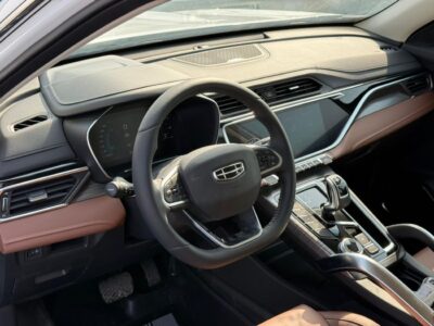 2023 Geely Azkarra LUXURY GL 1.5 Litres 4 Cylinders Petrol Engine White Brown SUV GCC Specs