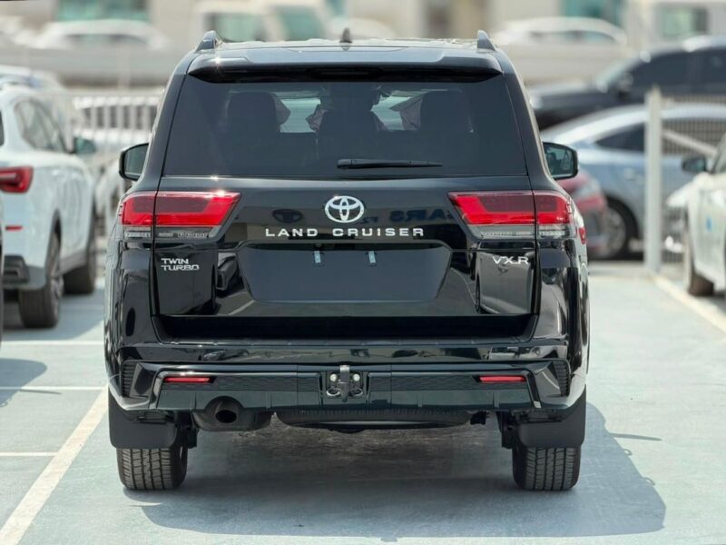 2026 Toyota Land Cruiser VXR 3.5 Litres Twin-Turbo 6 Cylinders Petrol Engine Black SUV European Specs