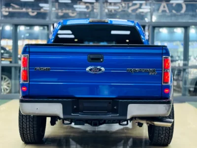 2010 FORD F-150 Raptor Svt 6.2 Litres V8 Petrol Engine Blue Black Pickup Truck GCC Specs Full Option