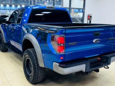 2010 FORD F-150 Raptor Svt 6.2 Litres V8 Petrol Engine Blue Black Pickup Truck GCC Specs Full Option