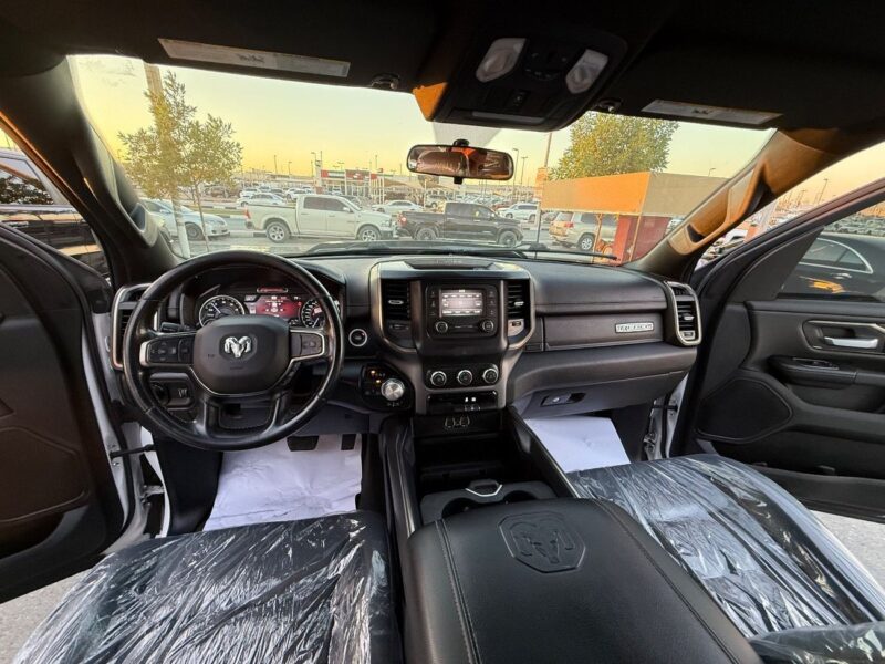 2020 RAM 1500 Rebel Crew Cab 5.7 Litres 8 Cylinders Petrol Engine White Black Pickup Truck US Specs