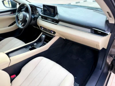 2022 Mazda 6 4 Cylinders Petrol Engine Brown Beige Premium Condition Family Sedan GCC Specs
