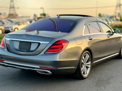 2018 Mercedes-Benz S-Class S 600L 12 Cylinders Petrol Engine Grey White Sedan Japanese Specs