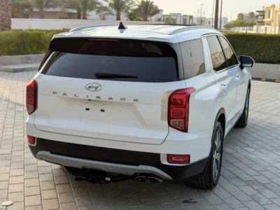 2022 Hyundai Palisade Limited 6 Cylinders Petrol Engine White Black SUV US Specs Excellent Condition