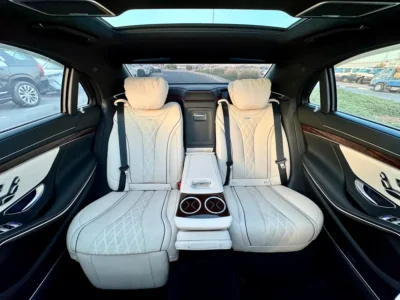 2018 Mercedes-Benz S-Class S 600L 12 Cylinders Petrol Engine Grey White Sedan Japanese Specs