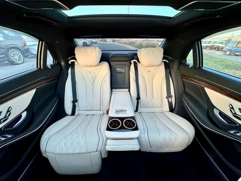 2018 Mercedes-Benz S-Class S 600L 12 Cylinders Petrol Engine Grey White Sedan Japanese Specs