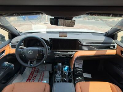 2026 Toyota Camry 2.5 Litres 4 Cylinders Hybrid Engine White Tan Sedan GCC Specs Automatic