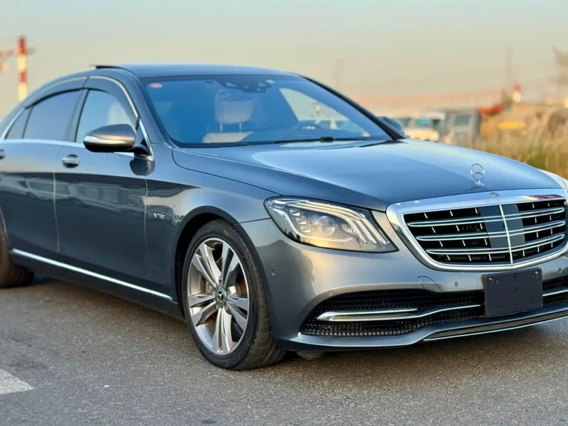 2018 Mercedes-Benz S-Class S 600L 12 Cylinders Petrol Engine Grey White Sedan Japanese Specs