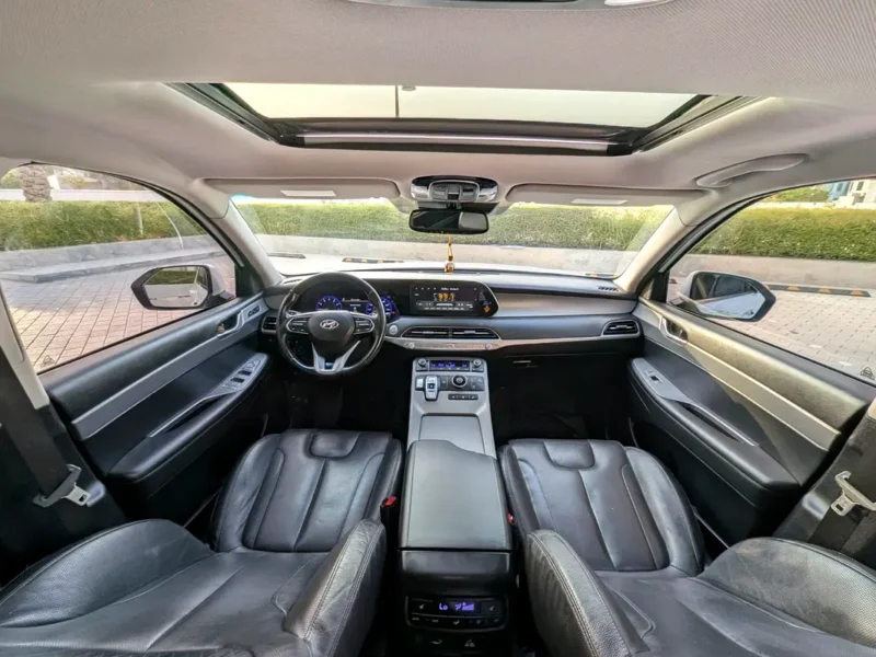 2022 Hyundai Palisade Limited 6 Cylinders Petrol Engine White Black SUV US Specs Excellent Condition