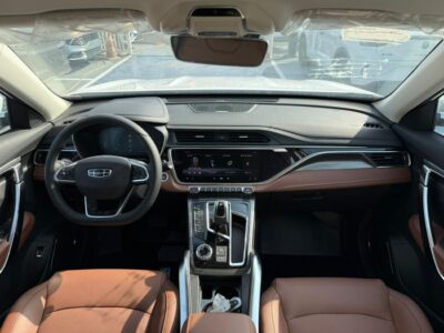 2023 Geely Azkarra LUXURY GL 1.5 Litres 4 Cylinders Petrol Engine White Brown SUV GCC Specs