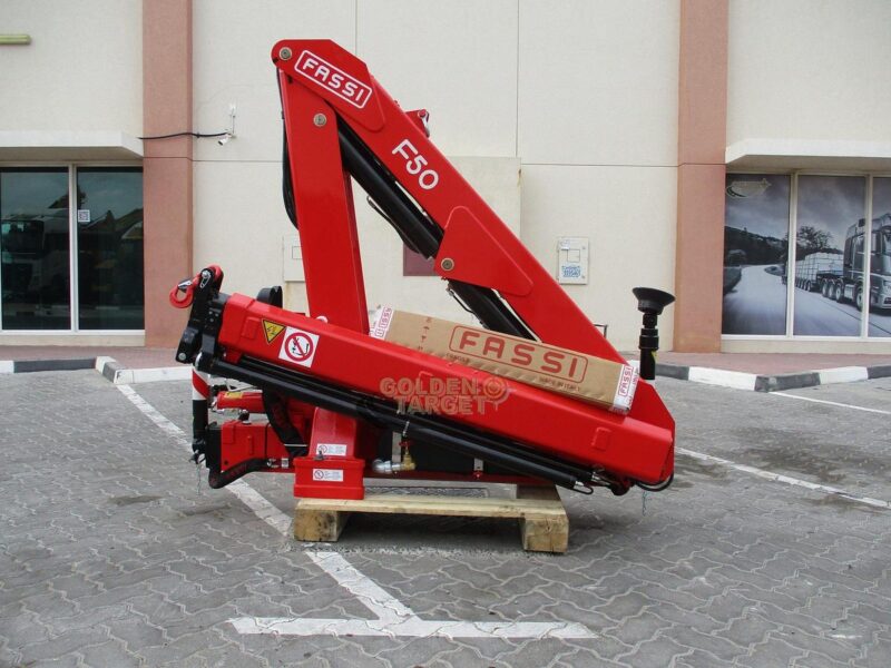 2024 Fassi F50A.0.22 Crane Red