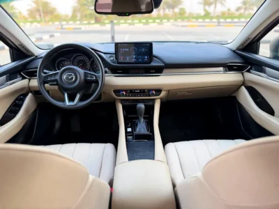 2022 Mazda 6 4 Cylinders Petrol Engine Brown Beige Premium Condition Family Sedan GCC Specs