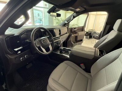2023 GMC Sierra SLT Crew Cab 5.3 Litres V8 Petrol Engine Black Beige SUV GCC Specs Automatic AWD