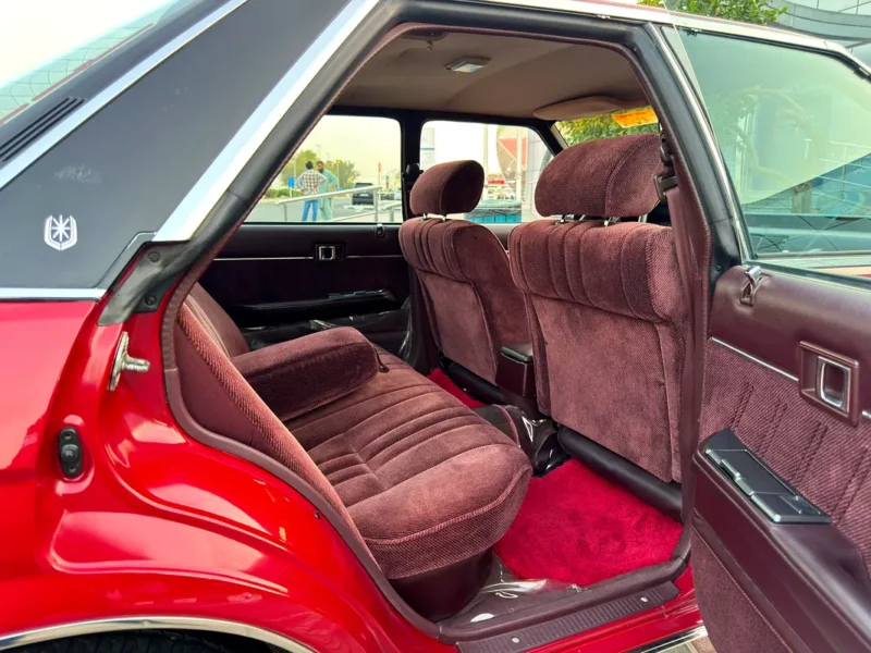 1985 Toyota Cressida 4 Cylinders Petrol Engine Red Sedan GCC Specs Classic Edition Manual