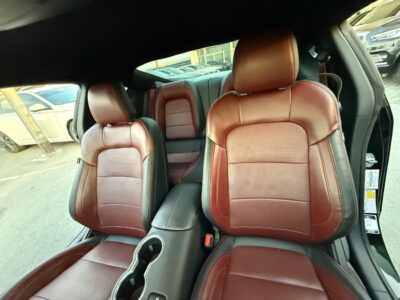 2024 Ford Mustang EcoBoost Premium 2.3 Litres 4 Cylinders Petrol Engine Black Red Convertible GCC