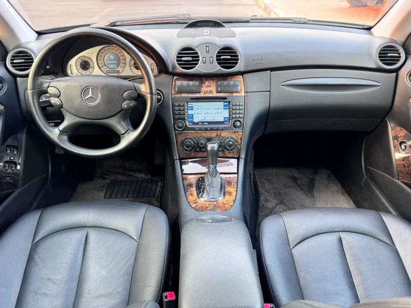 2006 Mercedes-Benz CLK-Class CLK 350 6 Cylinders Petrol Engine Black Coupe Japanese Specs