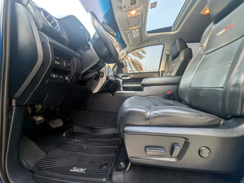 2019 Toyota Tundra Crewmax TRD Pro 8 Cylinders Petrol Engine Blue Black Pickup Truck US Specs