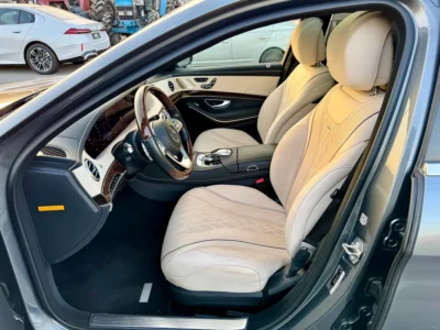 2018 Mercedes-Benz S-Class S 600L 12 Cylinders Petrol Engine Grey White Sedan Japanese Specs