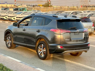 2018 Toyota RAV 4 XLE 4 Cylinders Petrol Engine Grey Black SUV US Specs Super Clean and Neat Car
