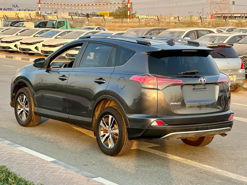 2018 Toyota RAV 4 XLE 4 Cylinders Petrol Engine Grey Black SUV US Specs Super Clean and Neat Car
