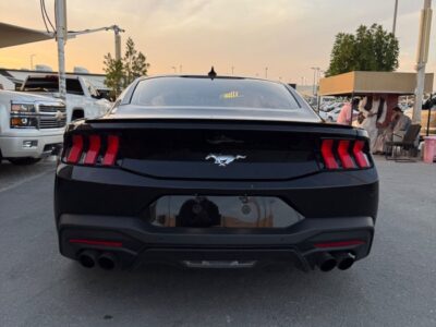 2024 Ford Mustang EcoBoost Premium 2.3 Litres 4 Cylinders Petrol Engine Black Red Convertible GCC