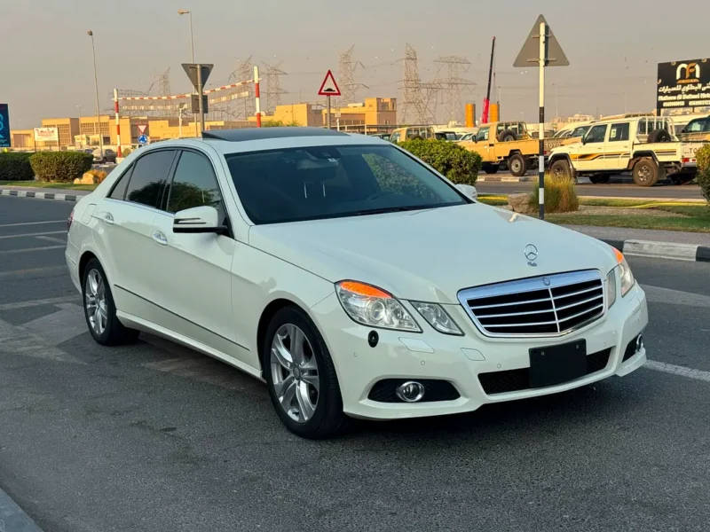 2010 Mercedes-Benz E-Class E 350 6 Cylinders Petrol Engine White Black Sedan Japanese Specs