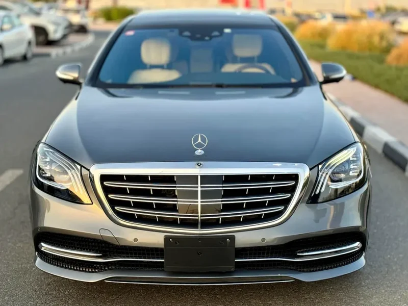 2018 Mercedes-Benz S-Class S 600L 12 Cylinders Petrol Engine Grey White Sedan Japanese Specs