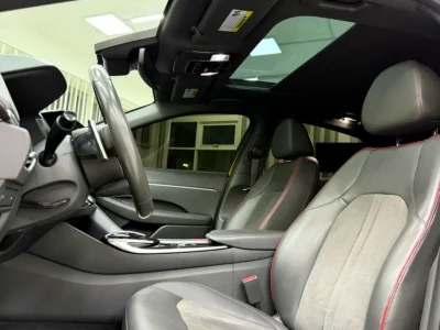 2020 Hyundai Sonata Premium 1.6 Litres Turbo 4 Cylinders Petrol Engine Yellow Black Sedan US Specs