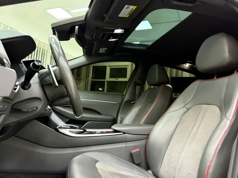 2020 Hyundai Sonata Premium 1.6 Litres Turbo 4 Cylinders Petrol Engine Yellow Black Sedan US Specs