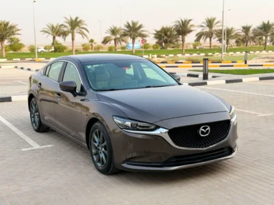 2022 Mazda 6 4 Cylinders Petrol Engine Brown Beige Premium Condition Family Sedan GCC Specs