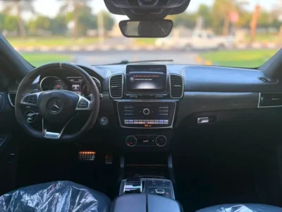 2016 Mercedes-Benz GLE 63 S AMG 5.5 Litres V8 Biturbo Petrol Engine White Black Coupe