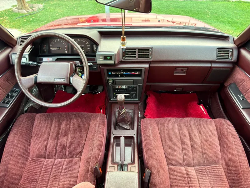 1985 Toyota Cressida 4 Cylinders Petrol Engine Red Sedan GCC Specs Classic Edition Manual