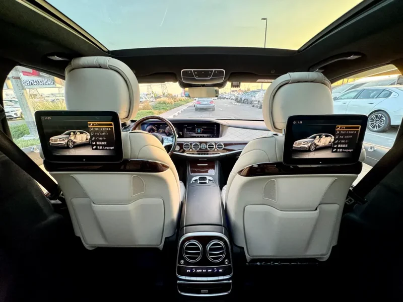 2018 Mercedes-Benz S-Class S 600L 12 Cylinders Petrol Engine Grey White Sedan Japanese Specs