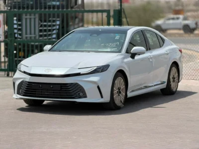 2026 Toyota Camry 2.5 Litres 4 Cylinders Hybrid Engine White Tan Sedan GCC Specs Automatic