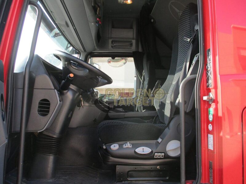 2012 Mercedes Actros 2546 6x4 PALFINGER PK530002 Crane 6 Cylinder Automatic Red