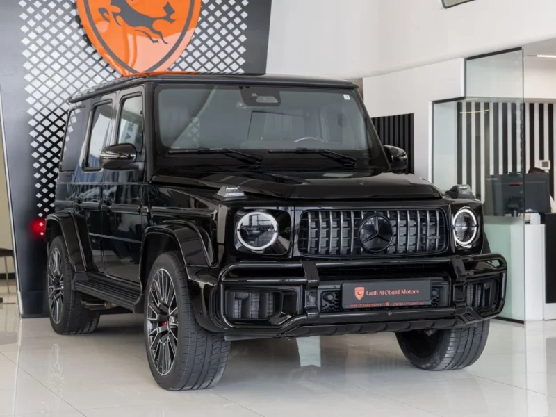 2025 Mercedes-Benz G 63 AMG STD 4.0L V8 Turbo Petrol Engine Black Tan SUV Japanese Specs