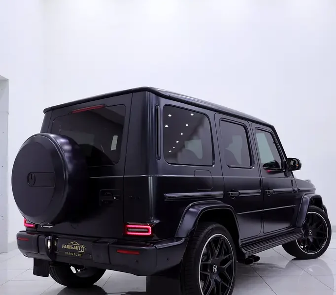 2023 Mercedes-Benz G-Class G 63 AMG 4.0L V8 Biturbo Engine Black Red SUV DOUBLE NIGHT PACKAGE