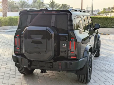 2024 Jetour T2 2.0 Litres Turbocharged 4-Cylinder Petrol Engine Black Beige SUV GCC Specs