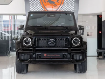 2025 Mercedes-Benz G 63 AMG STD 4.0L V8 Turbo Petrol Engine Black Tan SUV Japanese Specs