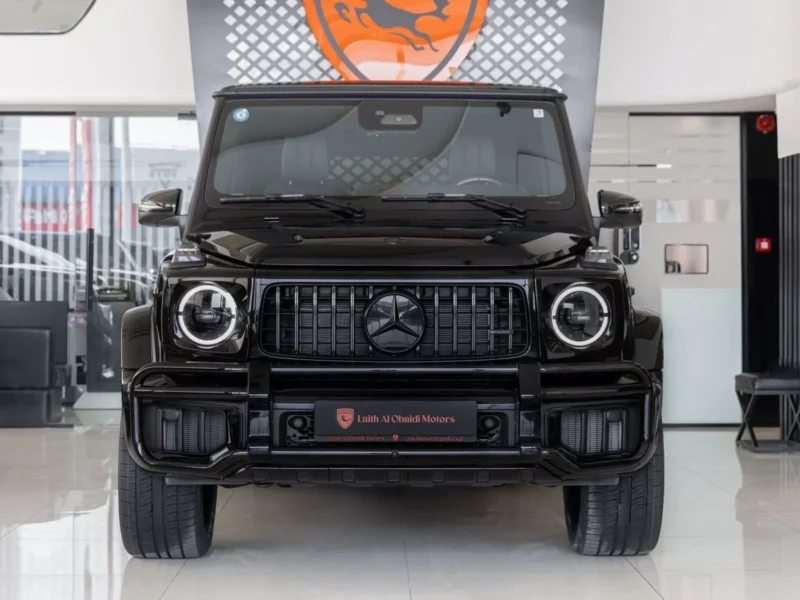 2025 Mercedes-Benz G 63 AMG STD 4.0L V8 Turbo Petrol Engine Black Tan SUV Japanese Specs