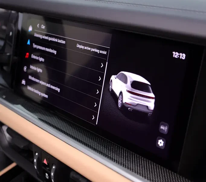 2024 Porsche Cayenne Standard 6 Cylinders Petrol Engine White Beige SUV GCC Specs CARBON PACKAGE